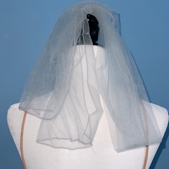 🆕 May Queen Silver Nude Split-hem Long Dress - Picture 10 of 12